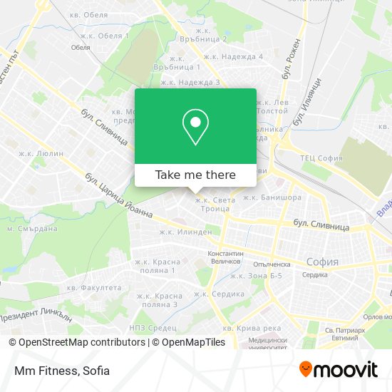 Mm Fitness map