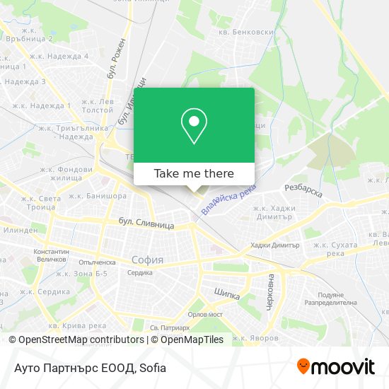 Ауто Партнърс ЕООД map