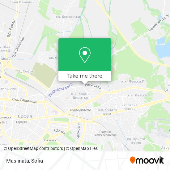 Maslinata map