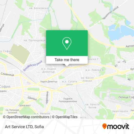 Карта Art Service LTD