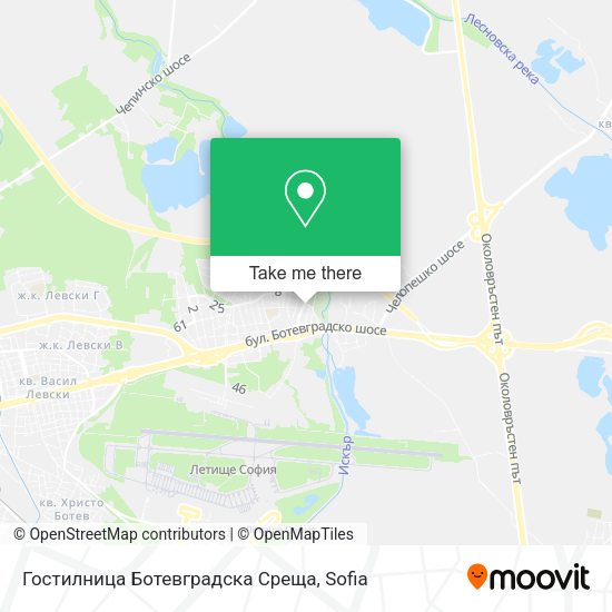 Карта Гостилница Ботевградска Среща