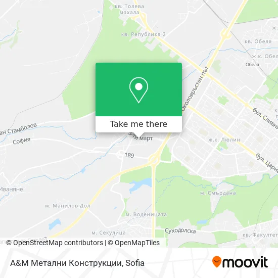 A&M Метални Конструкции map
