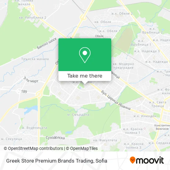 Карта Greek Store Premium Brands Trading