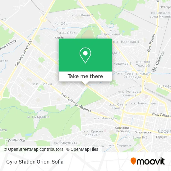 Gyro Station Orion map