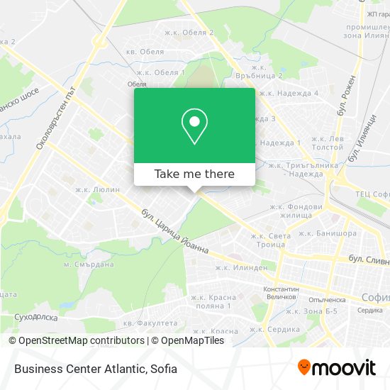 Business Center Atlantic map