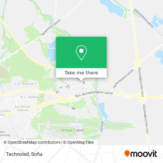 Карта Technoled