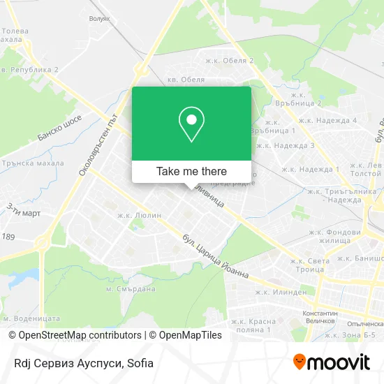 Карта Rdj Сервиз Ауспуси