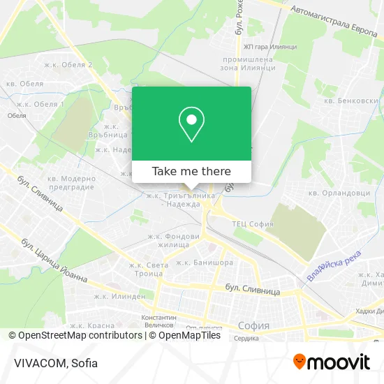 Карта VIVACOM