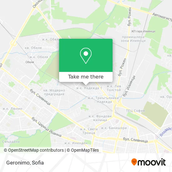 Карта Geronimo