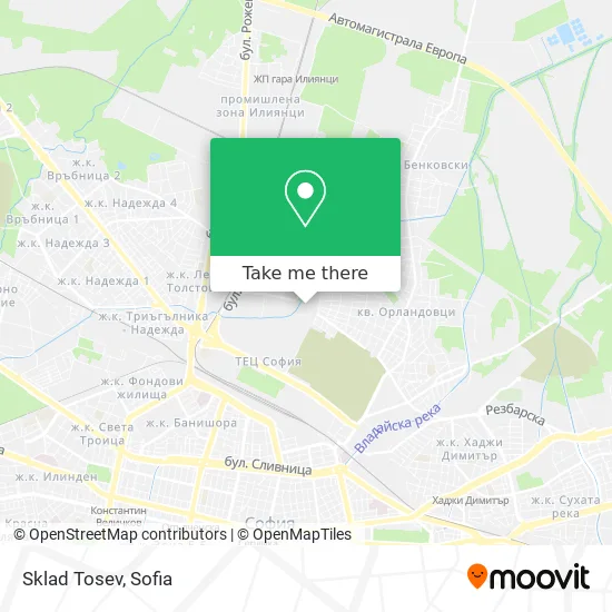 Карта Sklad Tosev