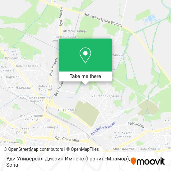 Карта Уди Универсал Дизайн Импекс (Гранит -Мрамор)