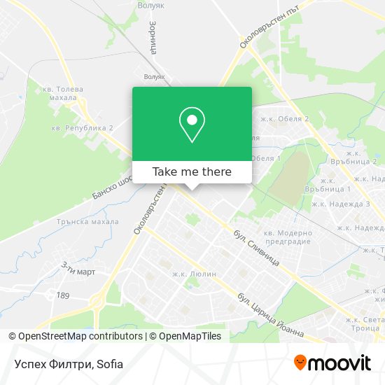 Успех Филтри map