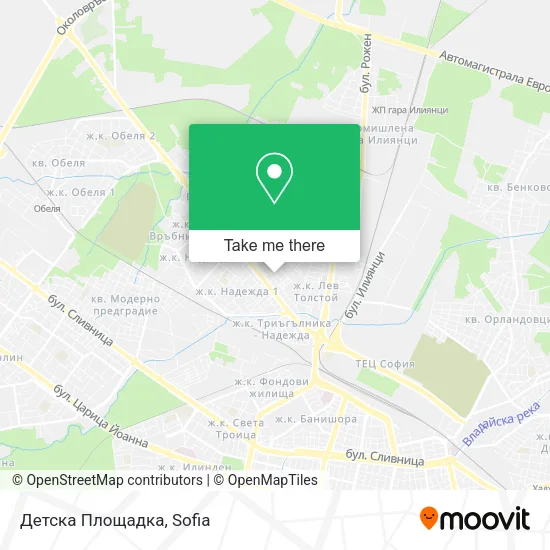 Карта Детска Площадка