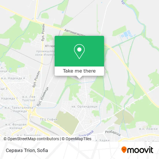 Карта Сервиз Trion