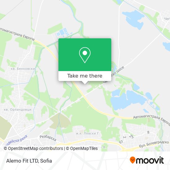 Alemo Fit LTD map