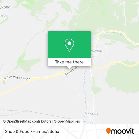Shop & Food /Hemus/ map