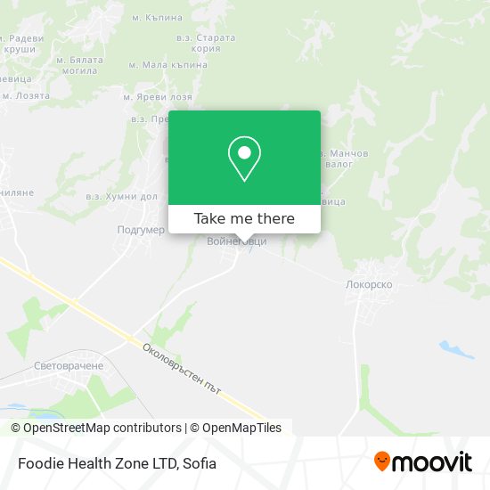 Foodie Health Zone LTD map