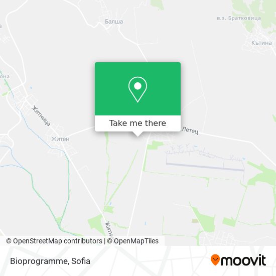 Bioprogramme map