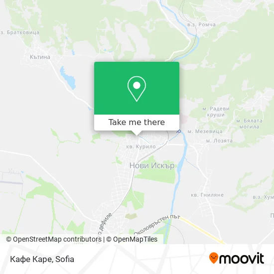 Кафе Каре map