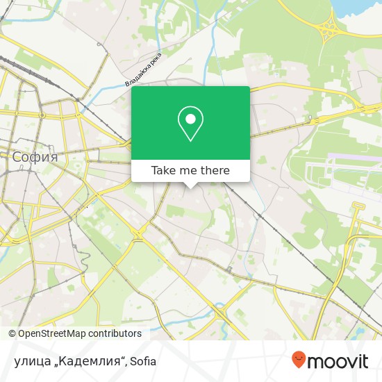 улица „Кадемлия“ map