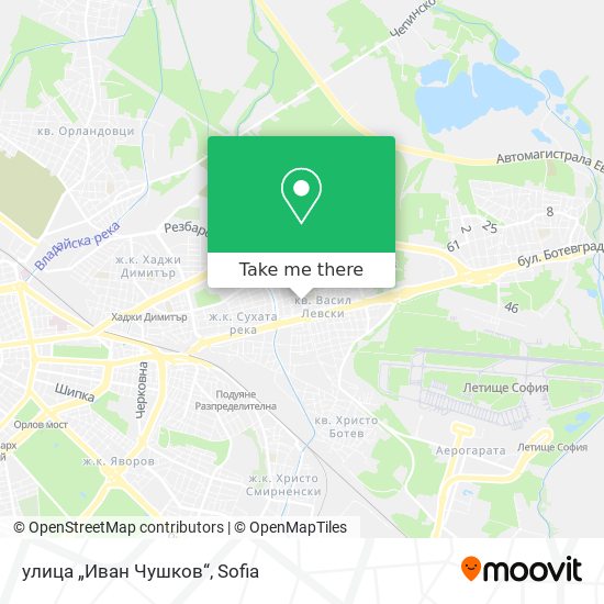 улица „Иван Чушков“ map