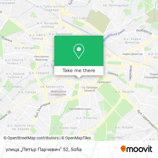 улица „Петър Парчевич“ 52 map