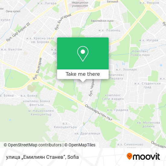 улица „Емилиян Станев“ map
