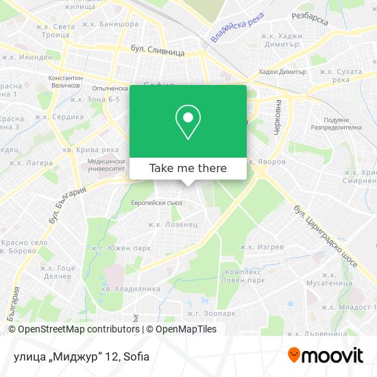 улица „Миджур“ 12 map