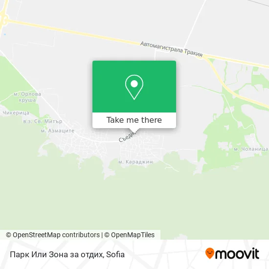 Парк Или Зона за отдих map