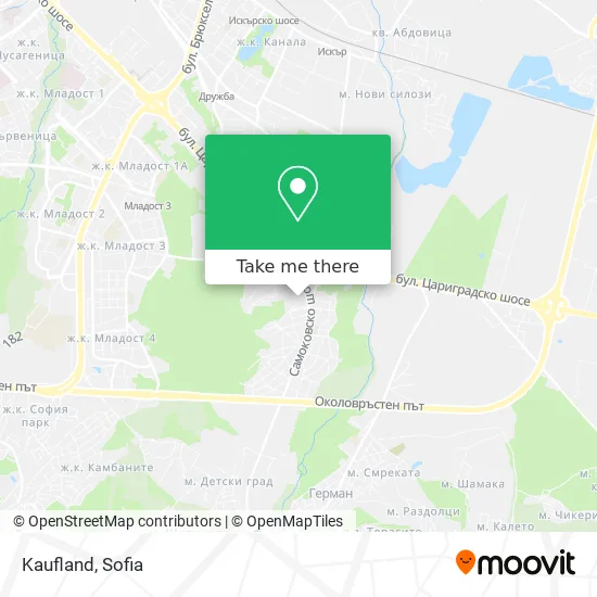 Карта Kaufland