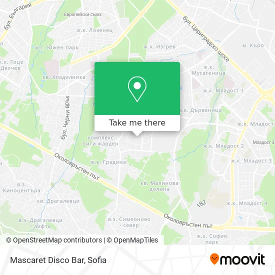Карта Mascaret Disco Bar