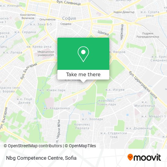 Карта Nbg Competence Centre