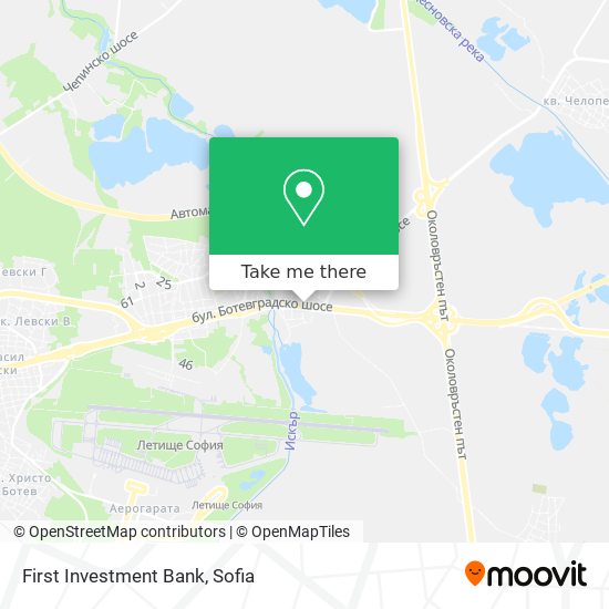 First Investment Bank map