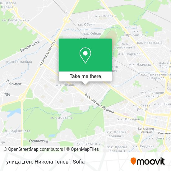 улица „ген. Никола Генев“ map