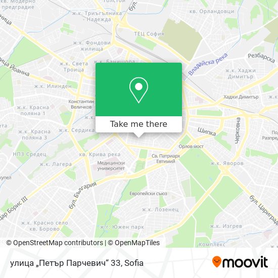 улица „Петър Парчевич“ 33 map