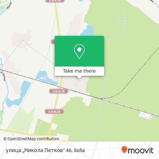 Карта улица „Никола Петков“ 46