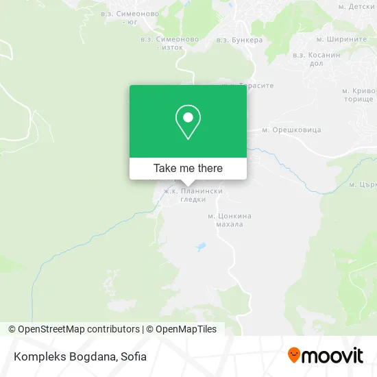 Карта Kompleks Bogdana