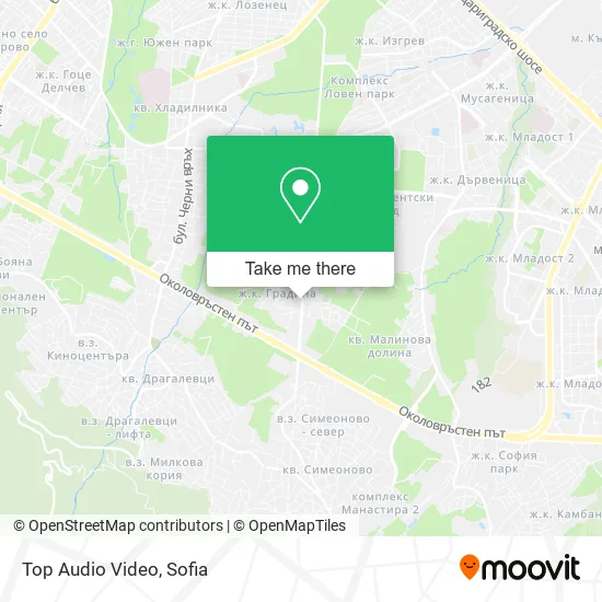 Карта Top Audio Video