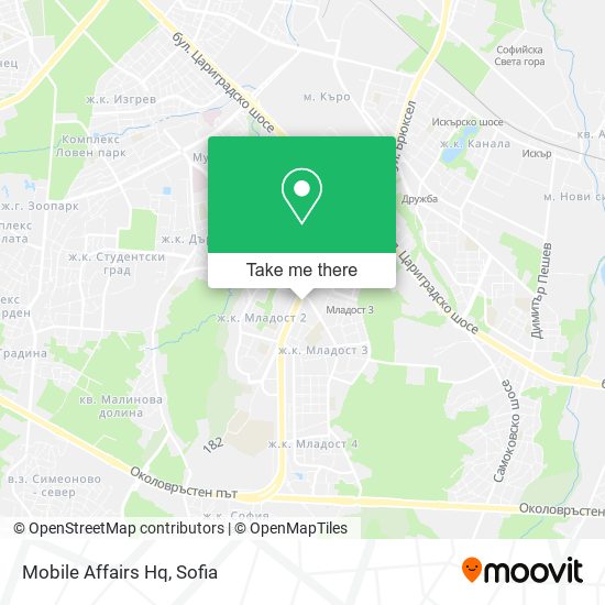 Mobile Affairs Hq map