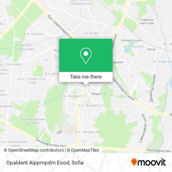 Opaldent Aippmpdm Eood map