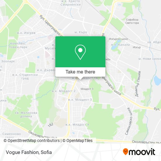 Vogue Fashion map