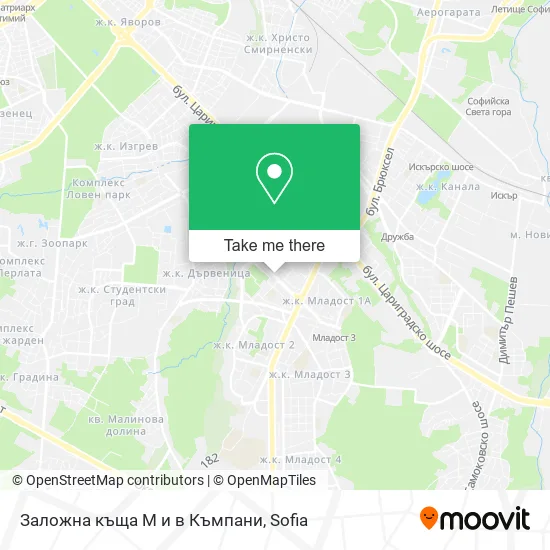Карта Заложна къща М и в Къмпани