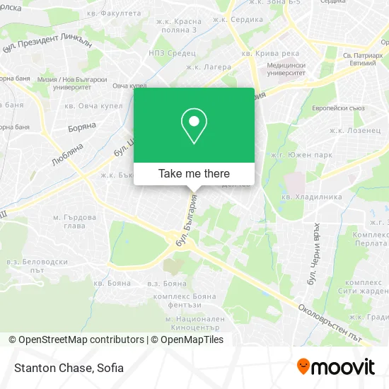 Карта Stanton Chase