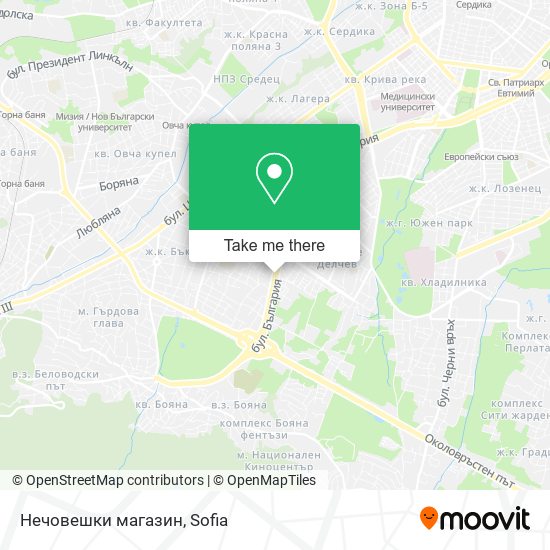 Нечовешки магазин map