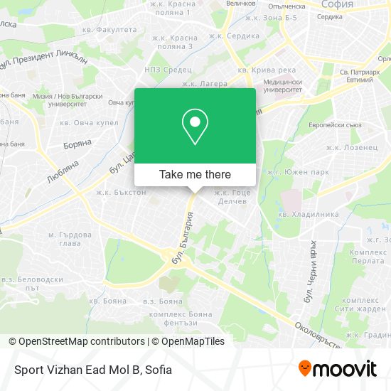 Карта Sport Vizhan Ead Mol B
