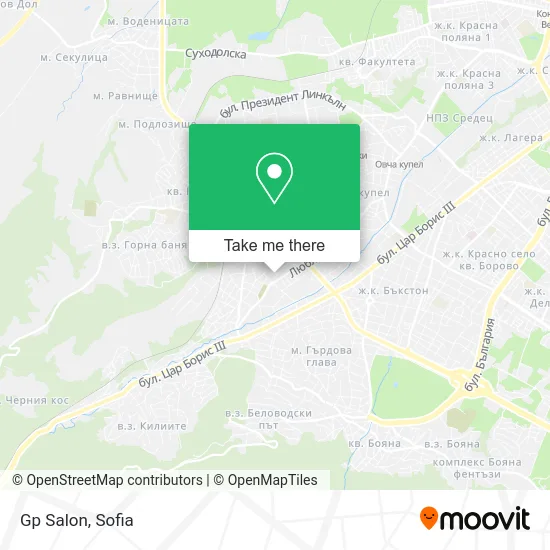 Карта Gp Salon