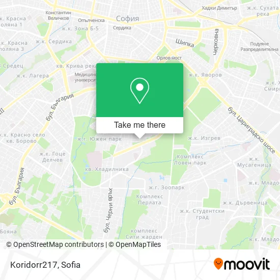 Карта Koridorr217