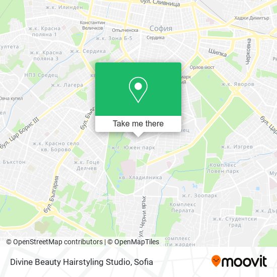 Divine Beauty Hairstyling Studio map