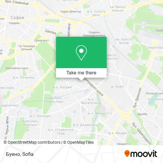 Карта Буено