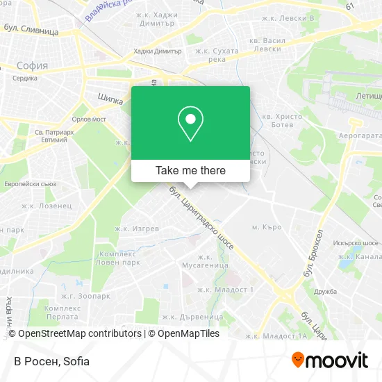 Карта В Росен